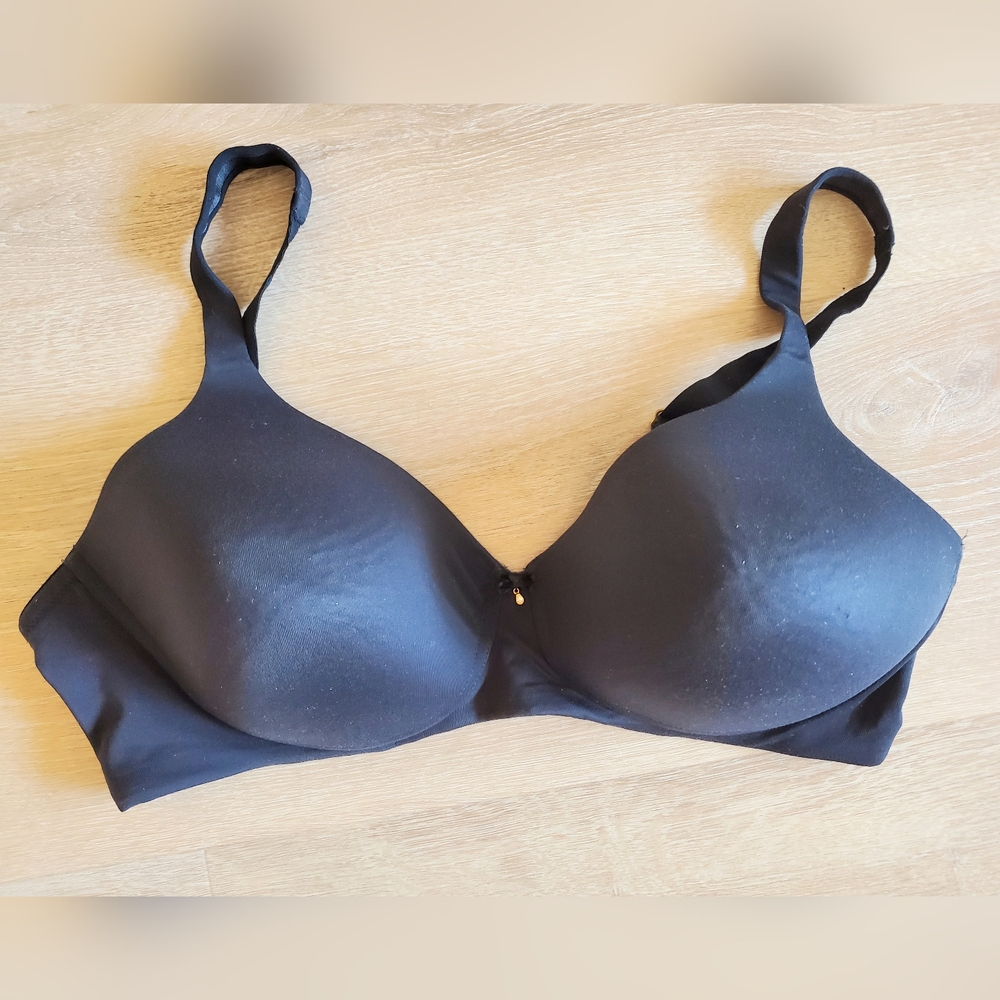 Soma Embraceable Wire-Free Black Bra - 40D